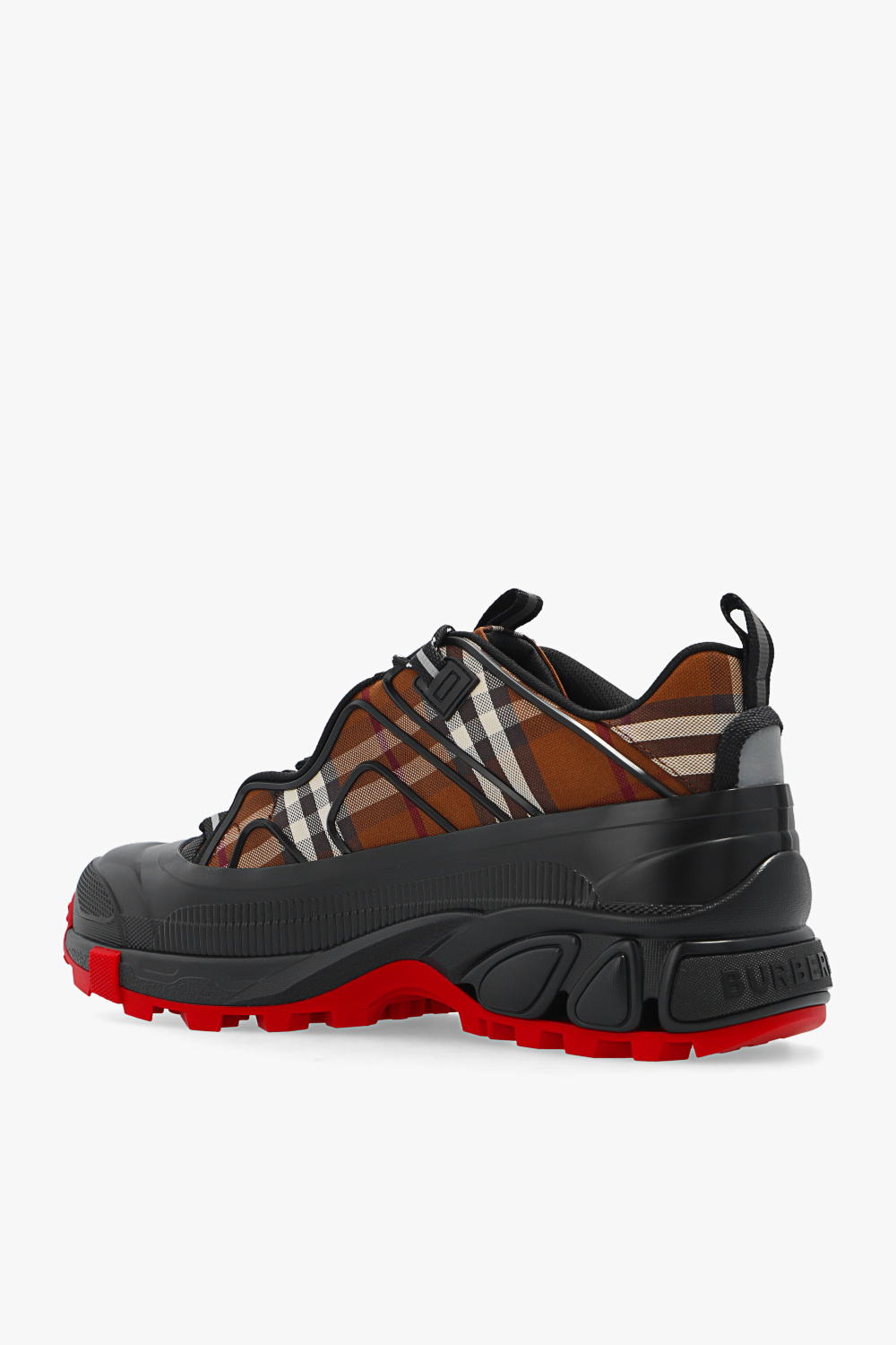 【関税&送料込】Burberry Multicolor Arthur Sneakers Burberry Arthur Leather & Rubber Sneaker Men's Black 42
